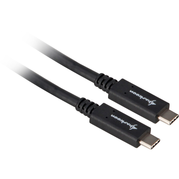 Sharkoon USB-C 3.2 > USB-C kabel 0,5 meter