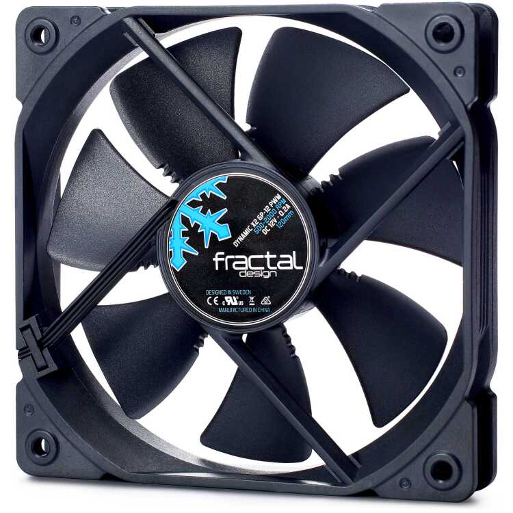 Fractal Design Dynamic X2 GP-12 PWM case fan 4-pins PWM aansluiting