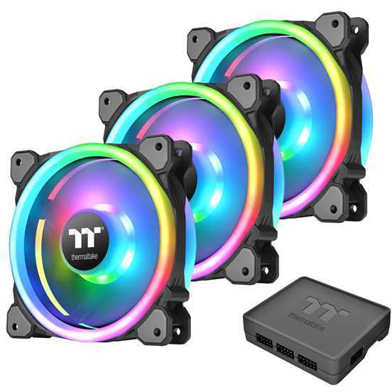 Thermaltake Riing Trio 12 RGB (3-Fan Pack) case fan 3 stuks