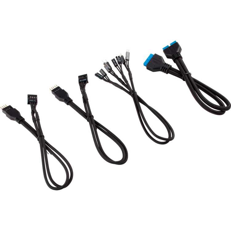 Corsair Front Panel Extension Kit verlengkabel 0,3 meter