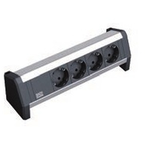 Bachmann DESK 1 4x power strip (339.1000) stekkerdoos voor 4 stekkers