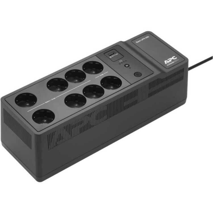 APC Back-UPS BE650G2-GR - Noodstroomvoeding ups 8x stopcontact, 650VA, 1 USB oplader, 1 USB datapoort