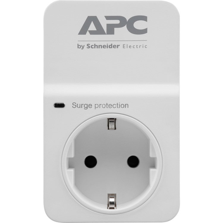 APC Overspanningsbeveiliger 3680W overspanningsbescherming 1x stopcontact , PM1W-GR