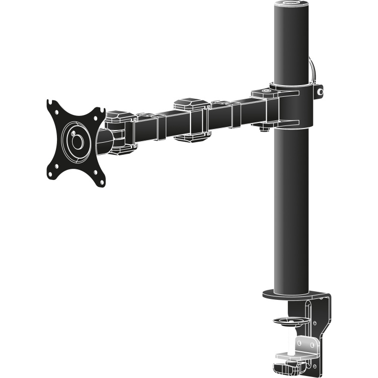 iiyama DS1001C-B1 Bureausteun arm monitorarm