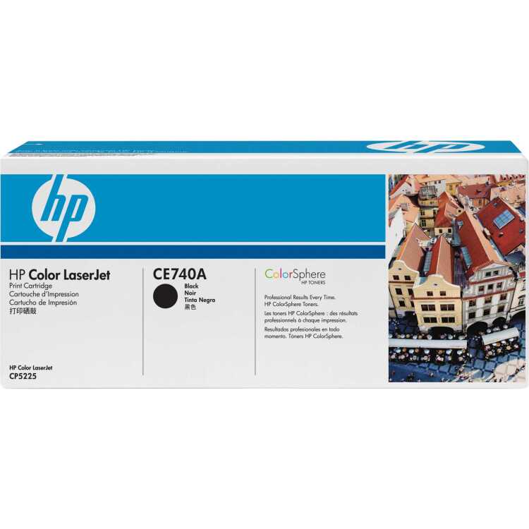 HP Toner zwart CE740A toner
