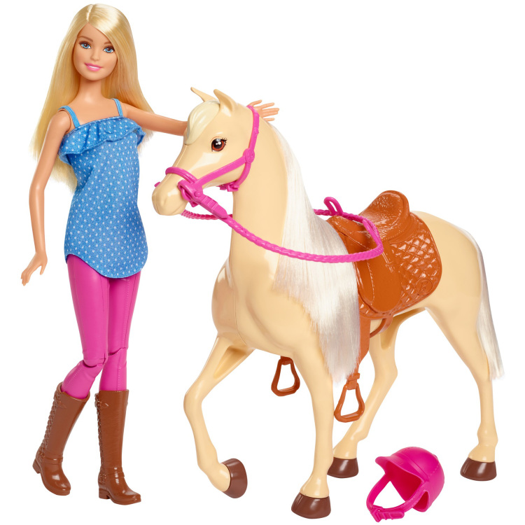 Mattel Paard en pop pop