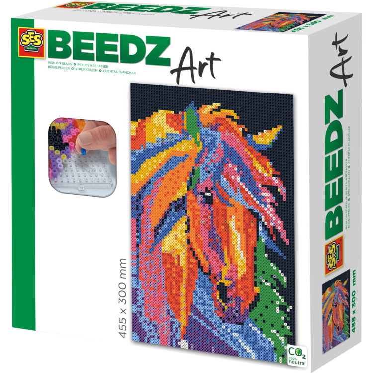 SES Creative BEEDZ Art - Paard fantasie knutselen 06008