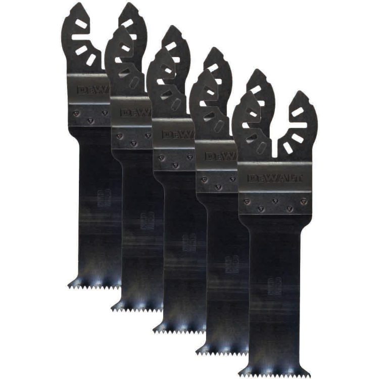 DEWALT Zaagblad voor hard hout DT20724-QZ zaagblad 5 stuks, 67x30mm