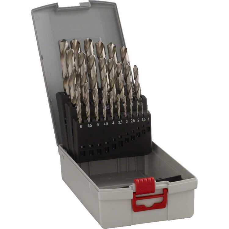 Bosch 19-delige HSS-G Probox Metaalborenset boorset 1-10mm