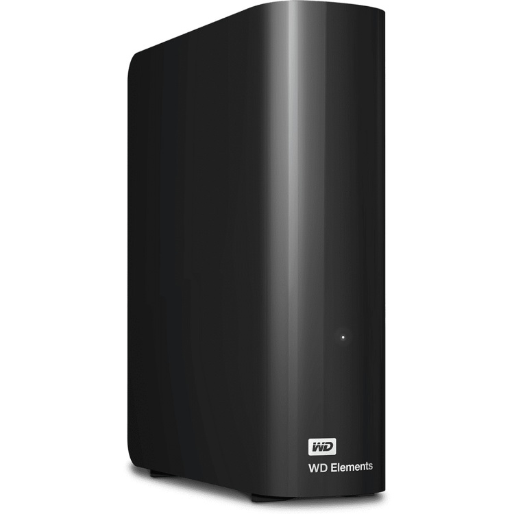 WD Elements, 6 TB harde schijf WDBWLG0060HBK, Micro-USB-B 3.2 (5 Gbit/s)