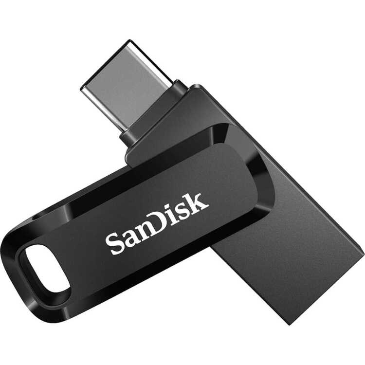 SanDisk Ultra Dual Drive Go 256 GB usb-stick USB-A 3.2 (5 Gbit/s), USB-C 3.2 (5 Gbit/s)