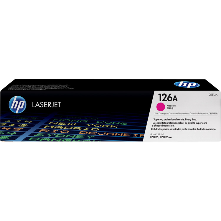 HP 126A magenta LaserJet tonercartridge (CE313A) toner Magenta