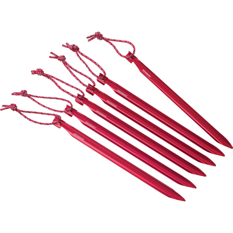 MSR Groundhog Stake Kit (6 stakes) haring 6 stuks