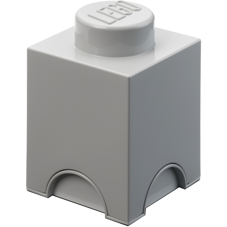 Room Copenhagen LEGO Storage Brick 1 Grijs opbergdoos