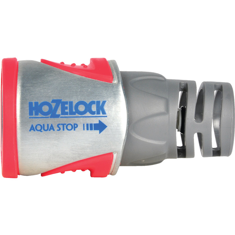 Hozelock 2035 Slangstuk met waterstop Ø 12,5 & 15mm slangstuk