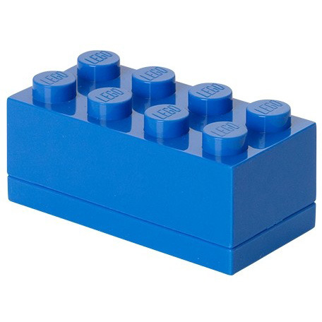 Room Copenhagen LEGO Mini Box Lunchbox 8 Blauw lunchbox