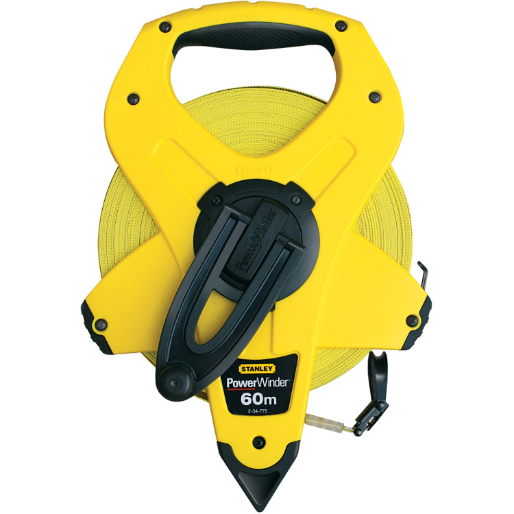 Stanley Landmeter Powerwinder Fiberglas 60m afstandsmeter