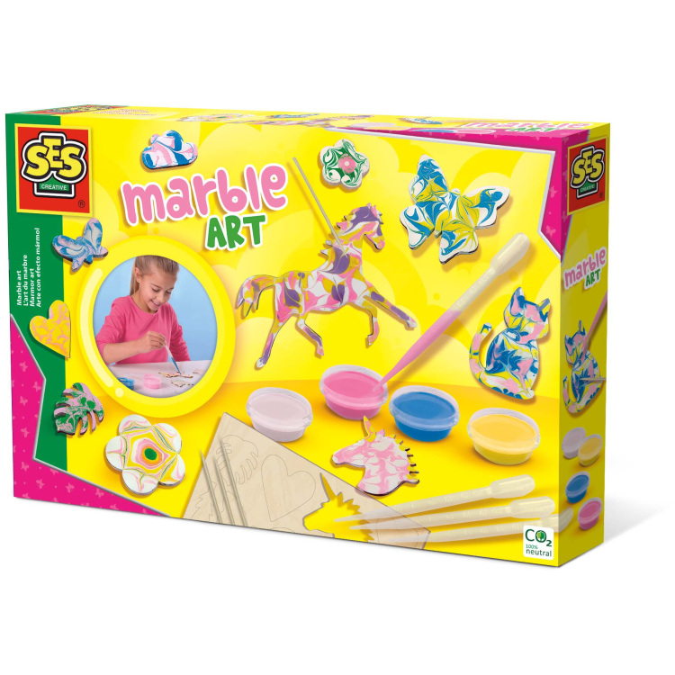 SES Creative Marble art knutselen 14716