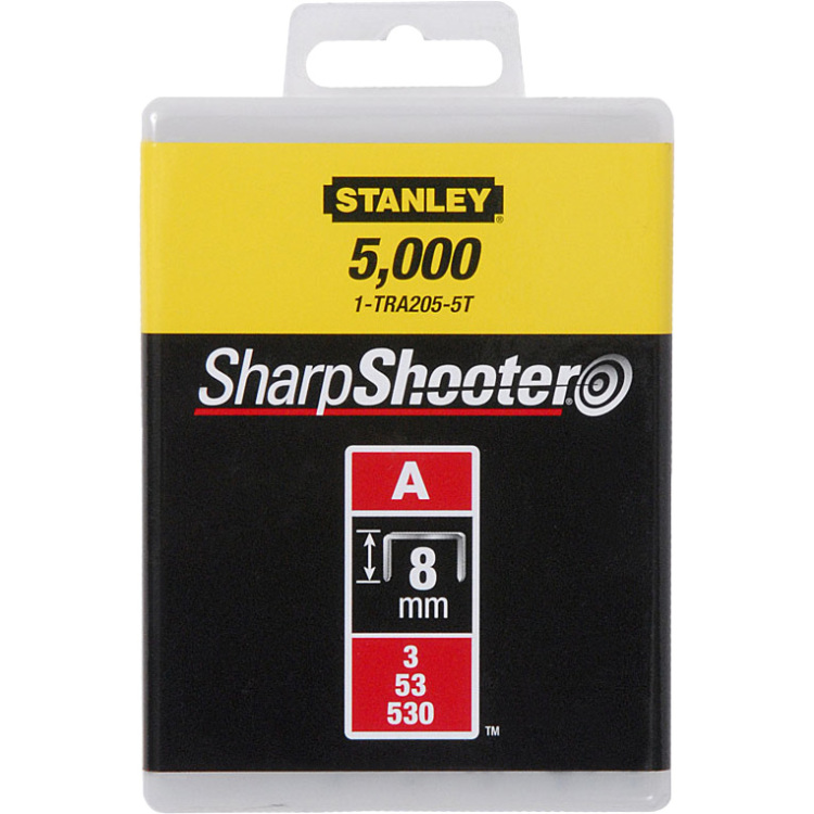 Stanley Nietjes type A, 8mm, 5000 stuks nieten 1-TRA205-5T