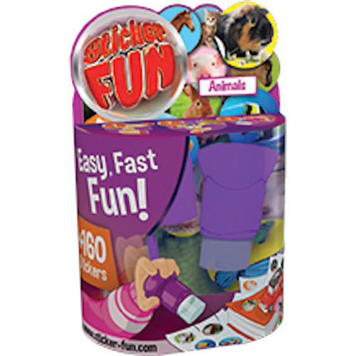 Goliath Games Sticker Fun - Animals knutselen met meer dan 160 stickers