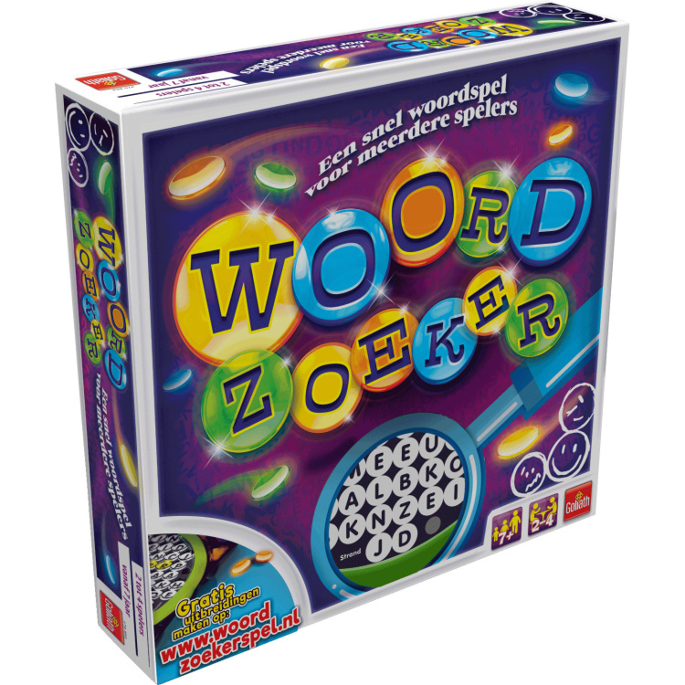 Goliath Games Woordzoeker - The Original '18 bordspel Nederlands, 2 - 4 spelers, 10 - 30 minuten, Vanaf 7 jaar
