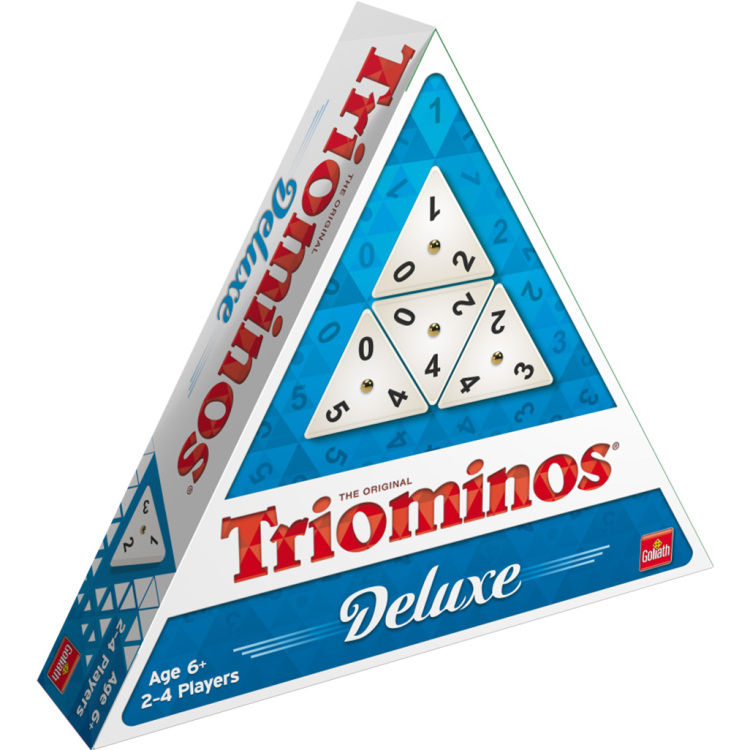 Goliath Games Triominos - Deluxe spel Meertalig, 2 - 4 spelers, 20 - 40 minuten, Vanaf 6 jaar