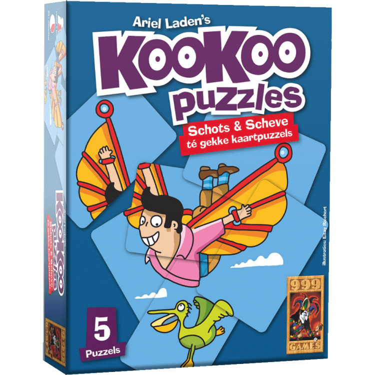 999 Games KooKoo Puzzle: Vliegen kaartspel Vanaf 7 jaar