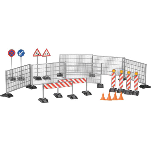 bruder Bouwplaats set decors 62007