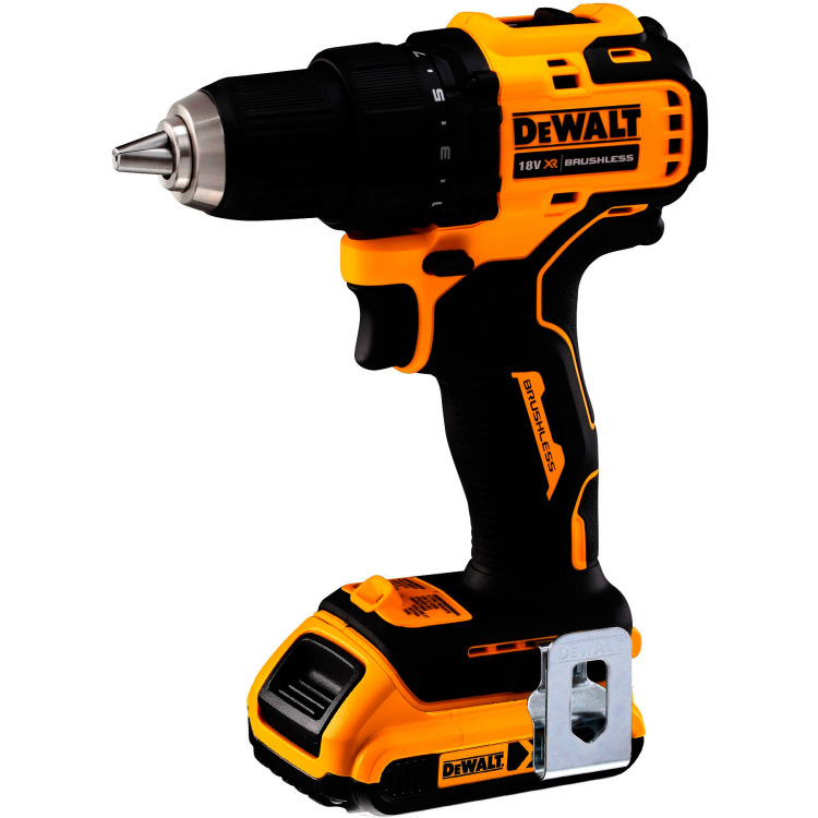 DEWALT Accuschroefboormachine DCD708D2T 18V schroeftol TSTAK Box, 2 Li-ion accu's (2,0 Ah) inbegrepen