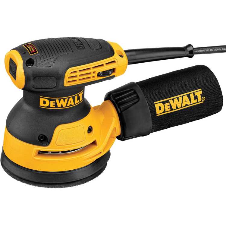 DEWALT 280W Excentrische schuurmachine 125mm DWE6423 excentrische schuurmachine