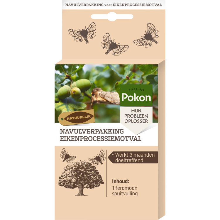 Pokon Eikenprocessiemotval navulverpakking insecticide