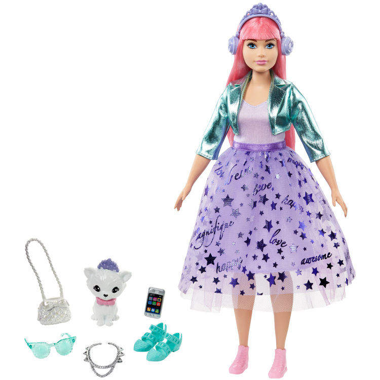 Mattel Princess Adventure - Daisy met kitten pop