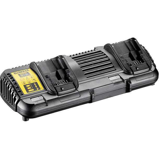 DEWALT Dubbellader DCB132 oplader voor FlexVolt batterijen en XR schuifbatterijen