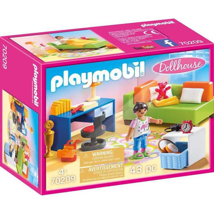 PLAYMOBIL Dollhouse - Kinderkamer met bedbank constructiespeelgoed 70209