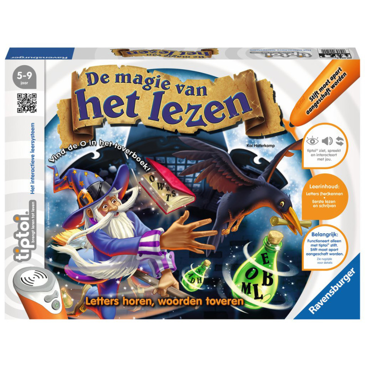 Ravensburger Tiptoi - De magie van het lezen leerspel