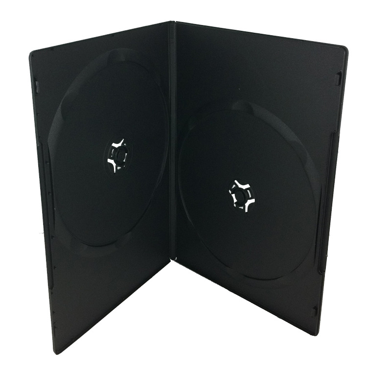 MediaRange DVD Case Double black sleeve 50 stuks