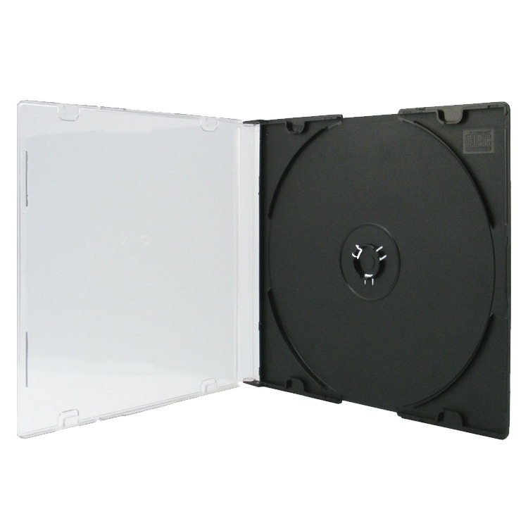 MediaRange CD Slimcase black sleeve 100 stuks