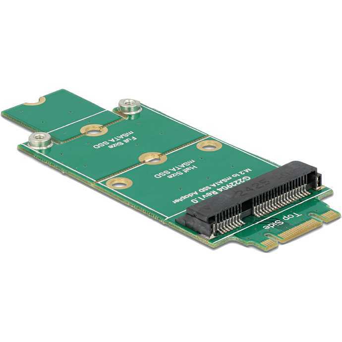 DeLOCK Adapter M.2 NGFF ->mSATA adapter
