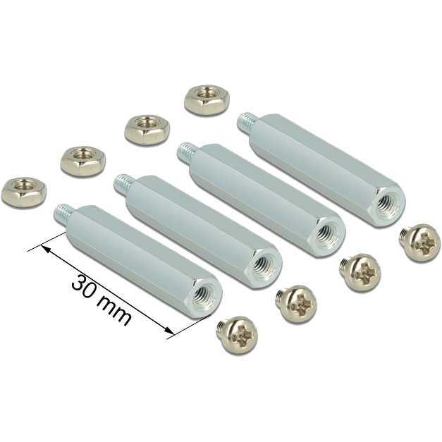 DeLOCK Raspberry Pi montageset, 30mm bevestiging