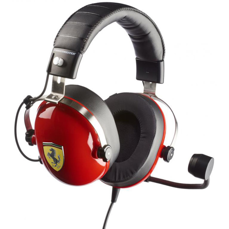 Thrustmaster T.Racing Scuderia Ferrari Edition-DTS gaming headset PC, Xbox, PlayStation 4