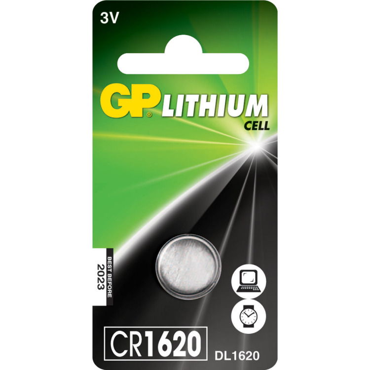 GP Batteries CR1620 batterij
