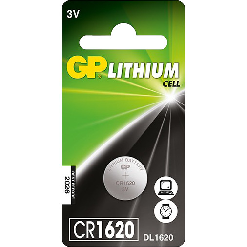 GP Batteries CR2016 batterij 4 stuks
