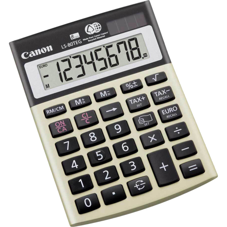 Canon LS-80TEG pocket rekenmachine rekenmachine