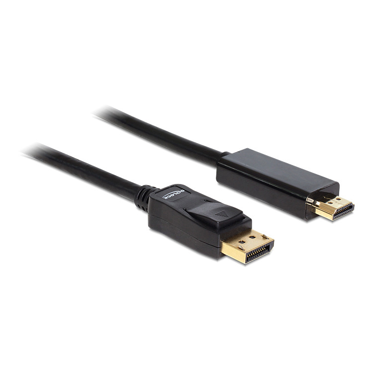 DeLOCK DisplayPort > HDMI adapter 2 meter