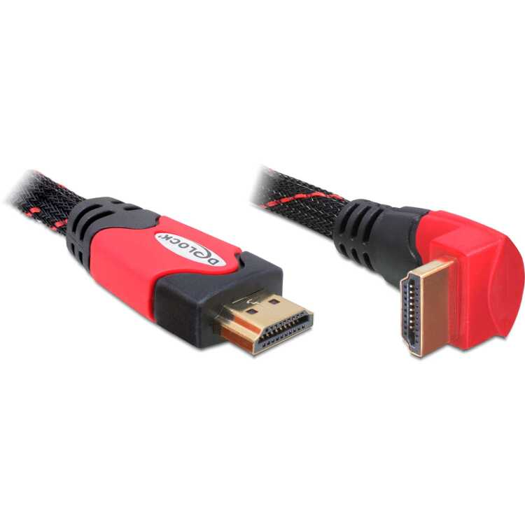 DeLOCK HDMI haakse kabel 2 meter