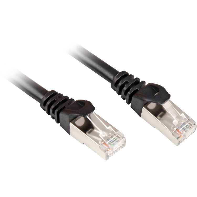 Sharkoon Patchkabel SFTP, RJ-45 met Cat.6 kabel 1 meter