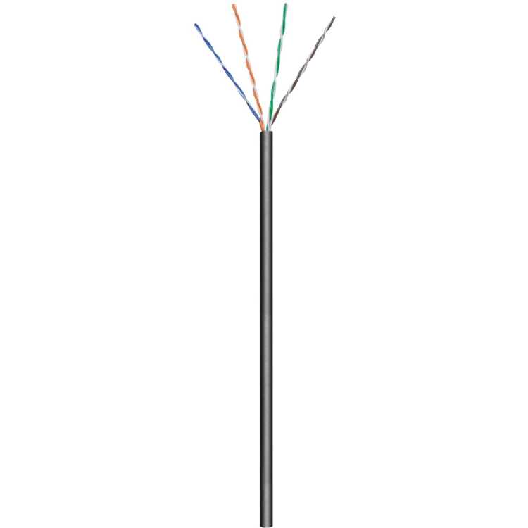 goobay Patchkabel Cat.6 U/UTP, Outdoor kabel 100 meter