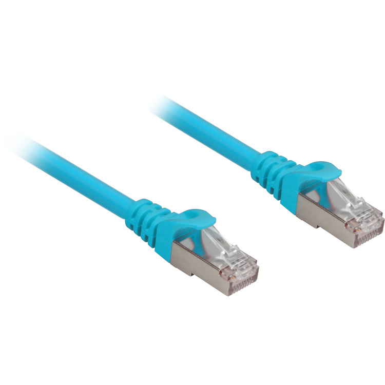 Sharkoon Patchkabel SFTP, RJ-45 met Cat.6a kabel 1,5 meter, Halogeenvrij