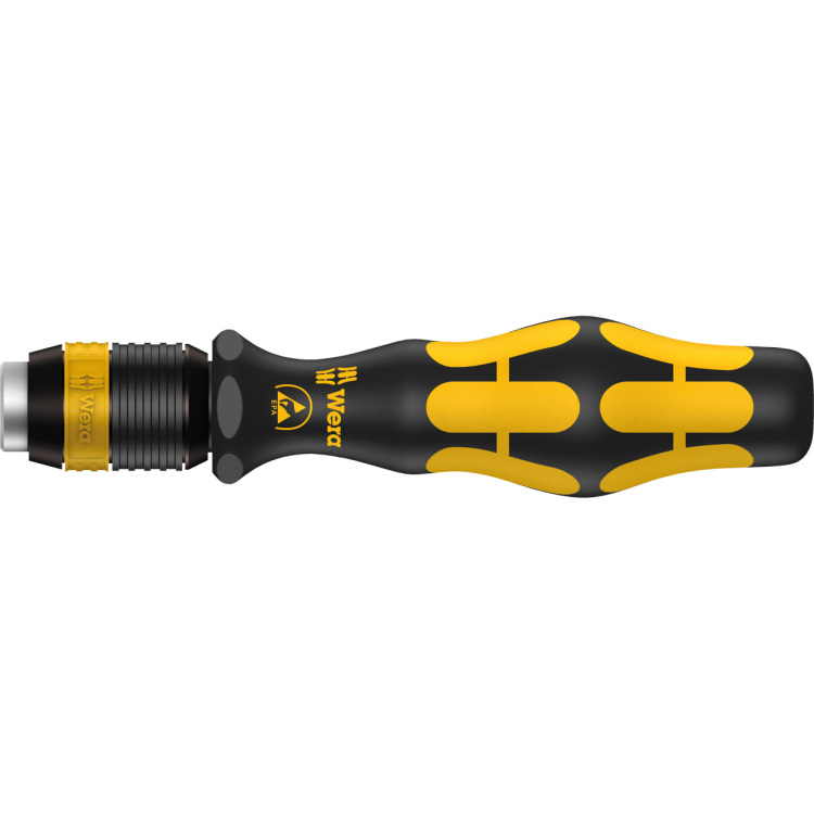 Wera Bits-Handhouder 813 R schroevendraaier ESD, Niet magnetisch, 90mm