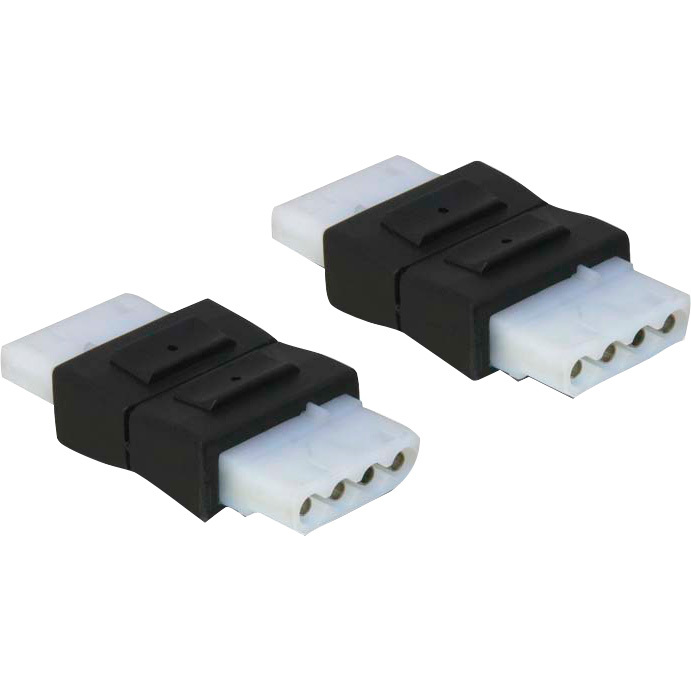 DeLOCK Adapter 4 pin Molex female-female adapter
